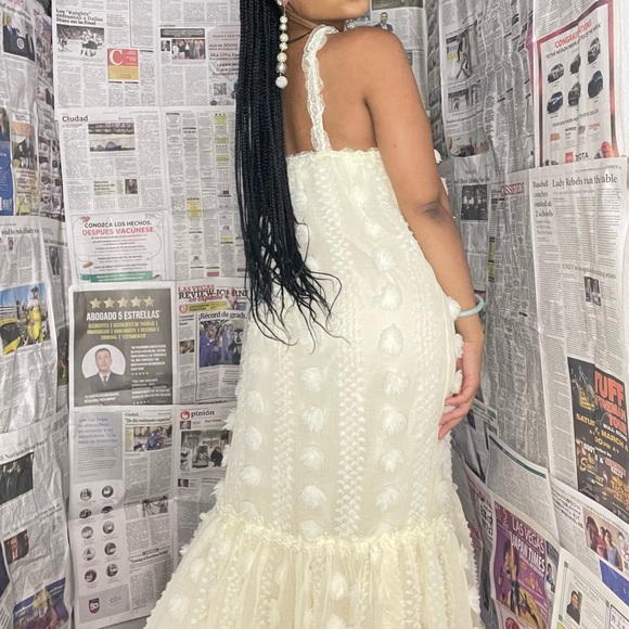 Boho Linen Maxi Dress 🌸 - Picture 7 of 7